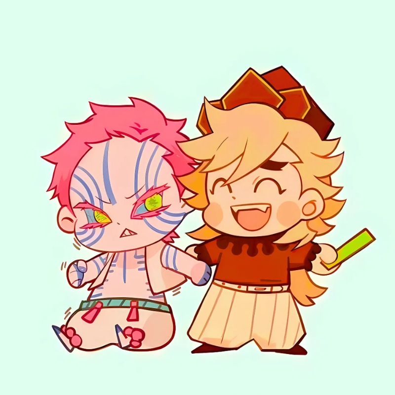 H&igrave;nh nền hoạt h&igrave;nh chibi vui nhộn, độ ph&acirc;n giải 1080x1920, chất lượng HD, chủ đề nh&acirc;n vật đ&aacute;ng y&ecirc;u.