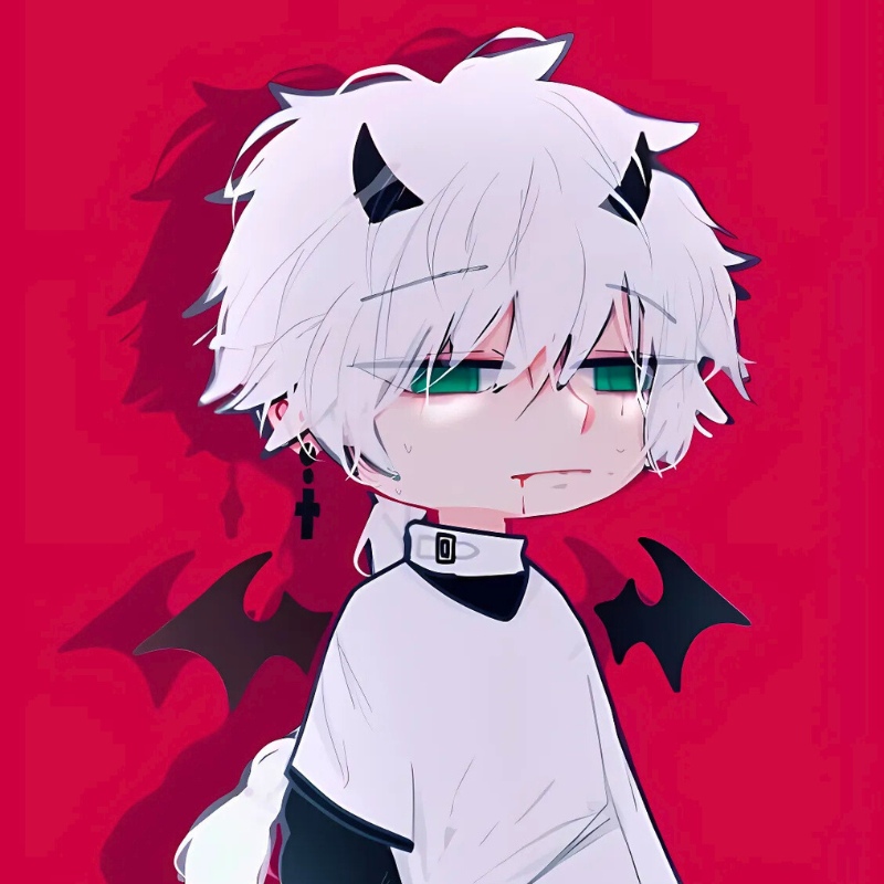 H&igrave;nh nền anime độc đ&aacute;o với nh&acirc;n vật ma c&agrave; rồng, nền đỏ, độ ph&acirc;n giải 1080x1920, chất lượng HD.