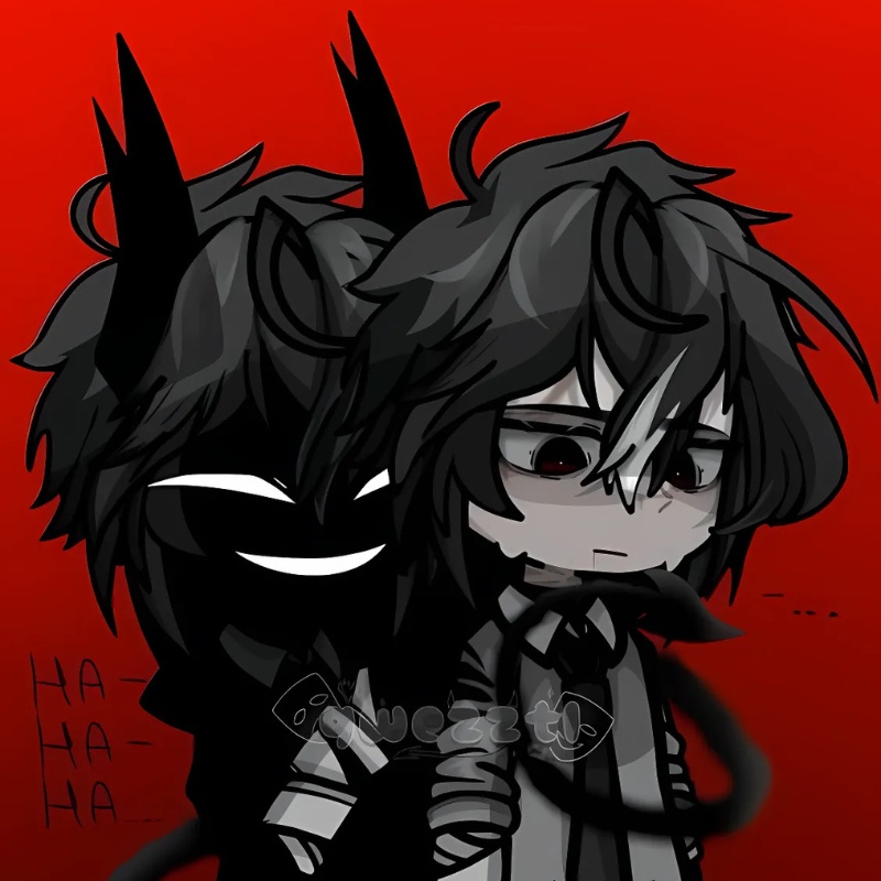 H&igrave;nh nền anime tối với nh&acirc;n vật b&iacute; ẩn v&agrave; b&oacute;ng đen, nền đỏ, 1080x1920, HD, chủ đề huyền b&iacute;.