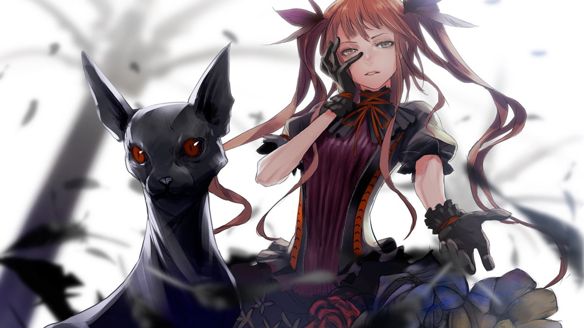 Ảnh anime girl lạnh lùng vô cảm