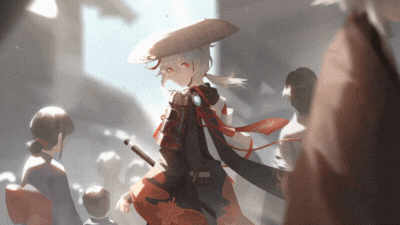 Anime samurai trong làng, ánh sáng mềm, đồ họa ấn tượng, 225x400, HD, hình nền độc đáo, nghệ thuật Nhật Bản.