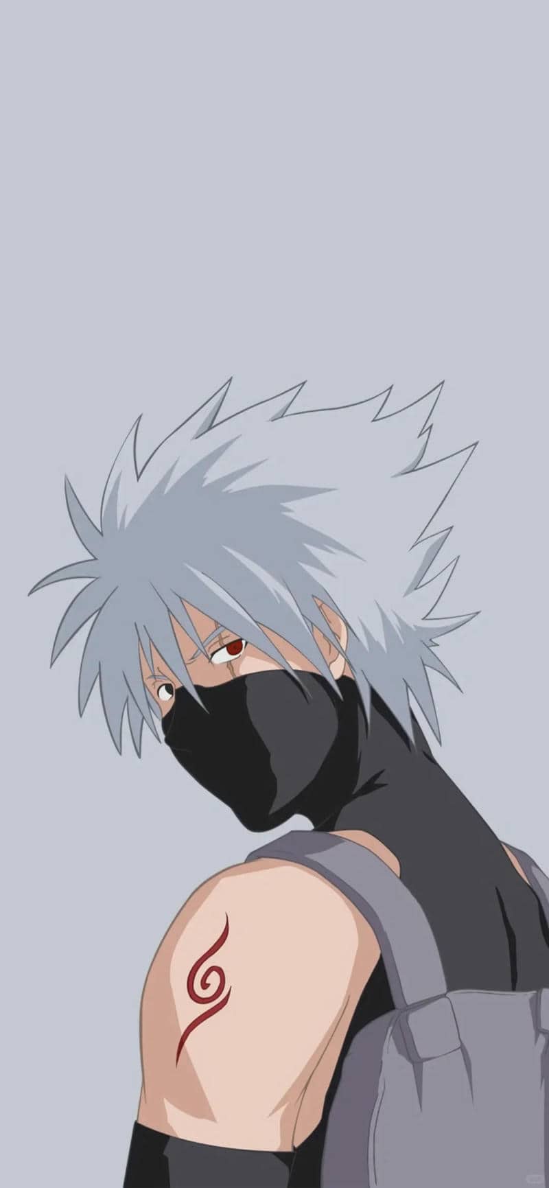 Hình nền anime chiến binh ninja bí ẩn, độ phân giải 1080x1920, chất lượng HD, phong cách ấn tượng.