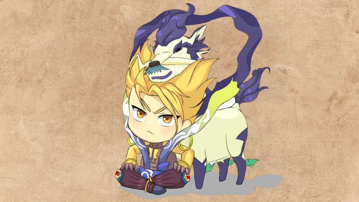 Hình nền anime chibi dễ thương, 1080x1920, chất lượng HD, nhân vật hoạt hình đáng yêu, phong cách nghệ thuật.