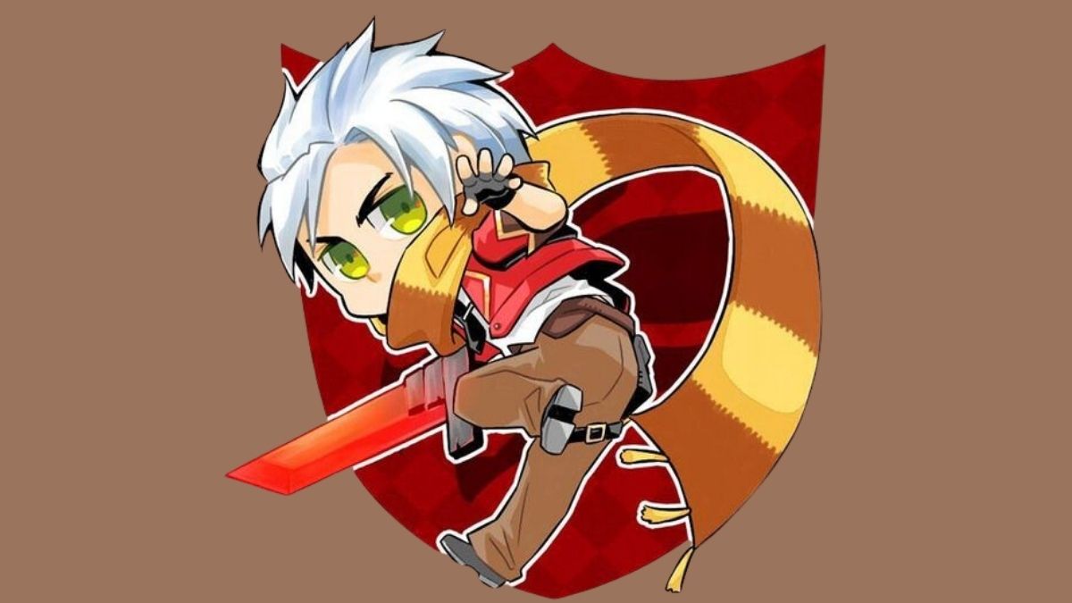 Hình nền anime kiếm sĩ chibi, độ phân giải 1080x1920, chất lượng HD, chủ đề kiếm thuật, nhân vật hoạt hình.