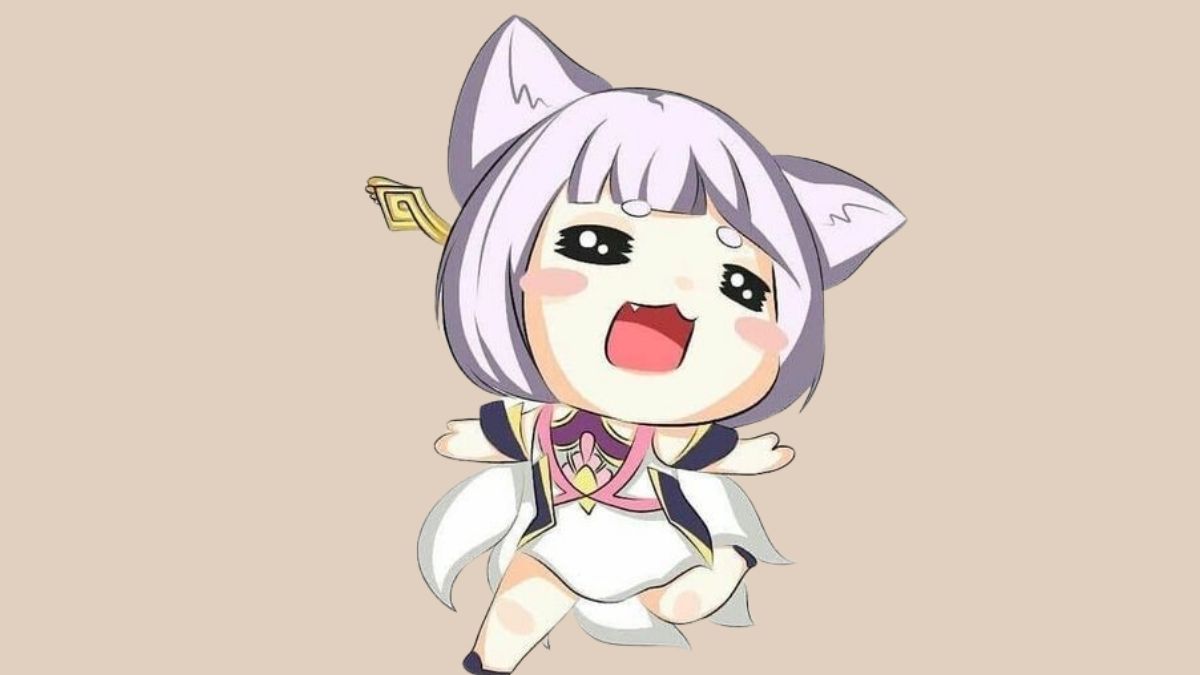 Hình nền anime dễ thương với nhân vật tai mèo, độ phân giải 1080x1920, chất lượng HD, chủ đề hoạt hình.