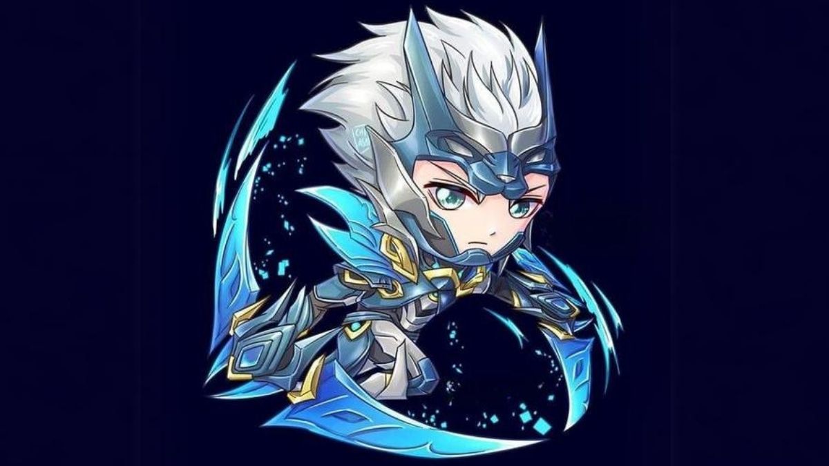 Hình nền nhân vật game anime chiến binh giáp xanh, độ phân giải 675x1200, chất lượng HD, từ khóa: anime, chiến binh.