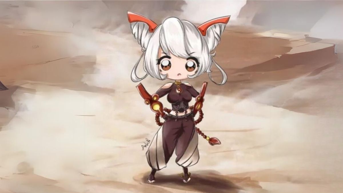 Hình nền anime chibi, nhân vật dễ thương, độ phân giải 1080x1920, chất lượng HD, phong cách nghệ thuật, đồ họa ấn tượng.