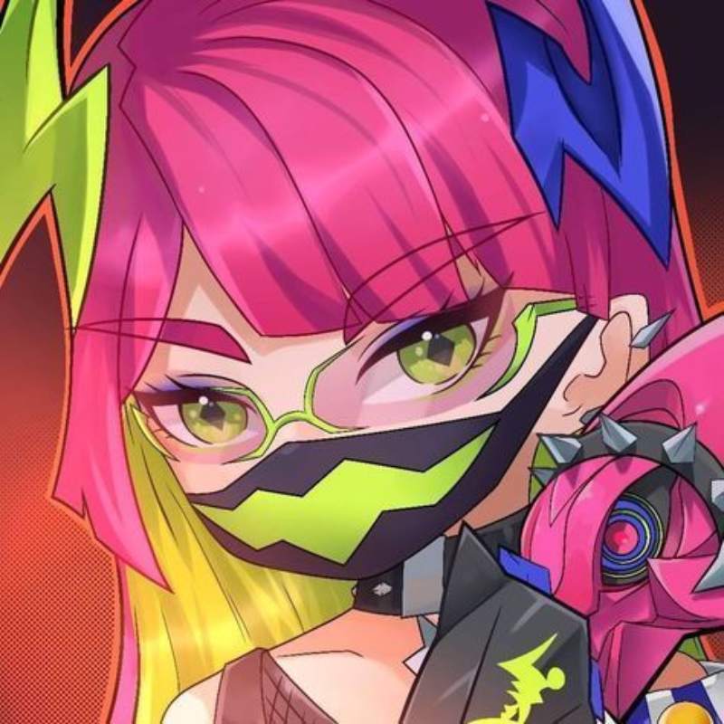 Hình nền anime sắc màu neon sống động, độ phân giải 1080x1920, chất lượng HD, phong cách hiện đại, nghệ thuật số.