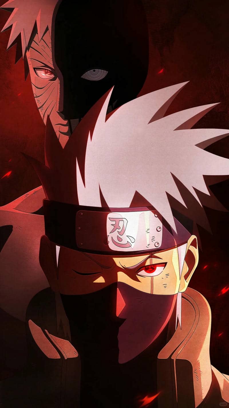 Hình nền anime đối đầu căng thẳng, chất lượng HD, độ phân giải 1365x768, chủ đề hành động đầy kịch tính.