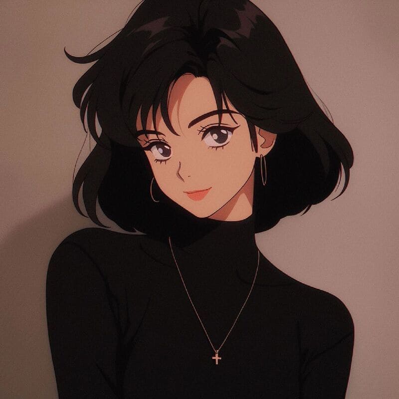 Hình nền anime cô gái phong cách cổ điển, chất lượng HD, độ phân giải 1080x1920, thu hút và ấn tượng.