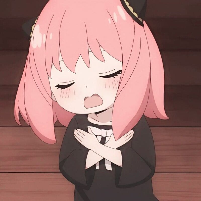 Hình nền anime dễ thương, nhân vật tóc hồng, phong cách chibi, độ phân giải 1080x1920 HD, lý tưởng cho fan anime.