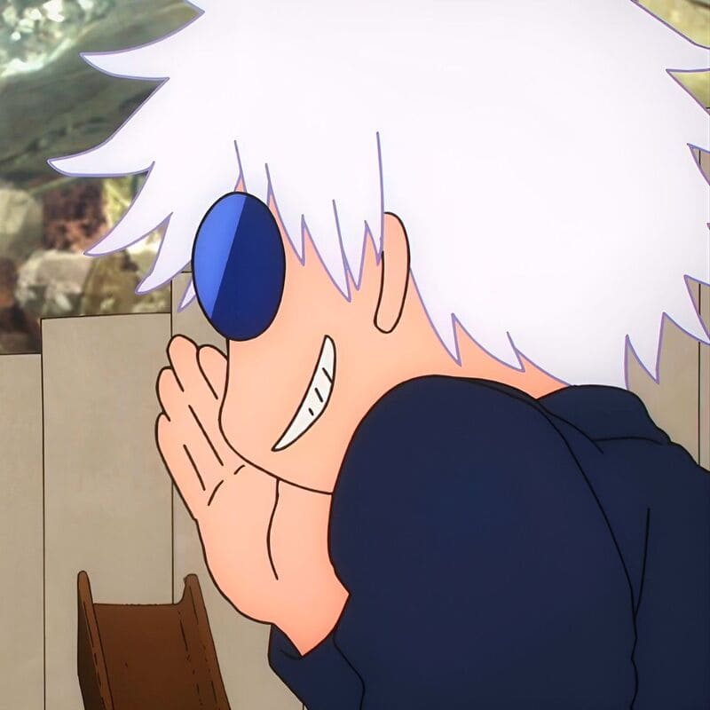 Anime nhân vật cười tinh nghịch, nền màu sắc tươi sáng, độ phân giải 1080x1920, chất lượng HD, hình nền thú vị.