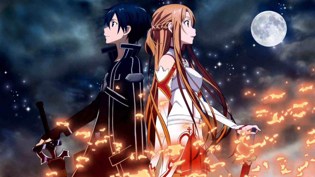 Hình nền anime kỳ ảo dưới ánh trăng, độ phân giải 1080x1920, chất lượng HD, tạo cảm giác huyền bí và phiêu lưu.