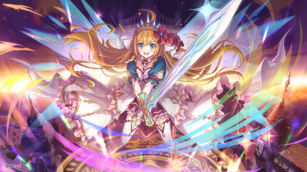 Hình nền anime rực rỡ với nhân vật kiếm sĩ, độ phân giải 1080x1920, chất lượng HD sống động.