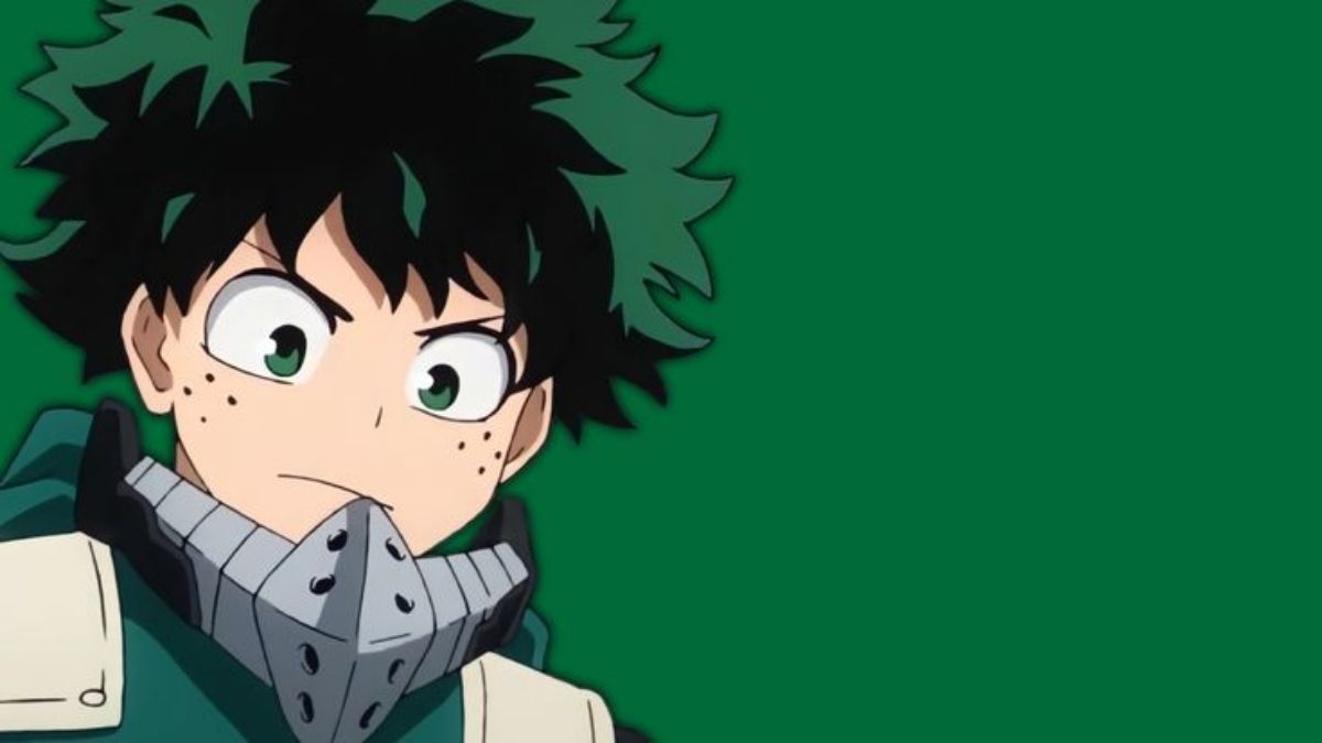 Hình nền anime HD với nhân vật tóc xanh nổi bật trên nền xanh, độ phân giải 675x1200, chất lượng cao.