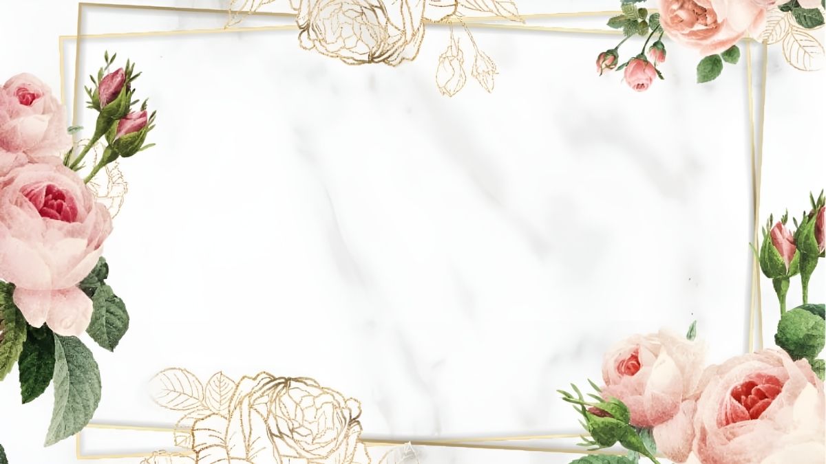 Hình nền hoa hồng và lá nổi bật trên nền trắng, độ phân giải 1080x1920, chất lượng HD, chủ đề lãng mạn, hoa vintage.