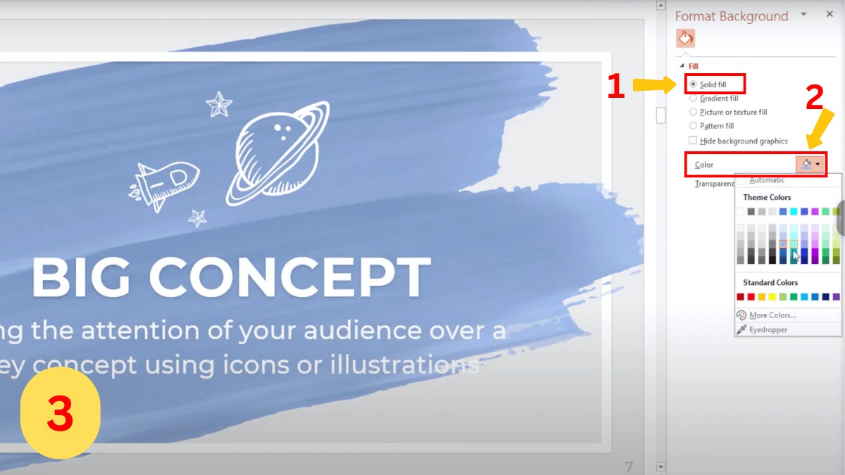 hinh-nen-powerpoint-mau-xanh-la-cay-nhat-25 Hình nền sáng tạo với biểu tượng không gian, độ phân giải 1080x1920 HD, lý tưởng cho thuyết trình ý tưởng lớn.