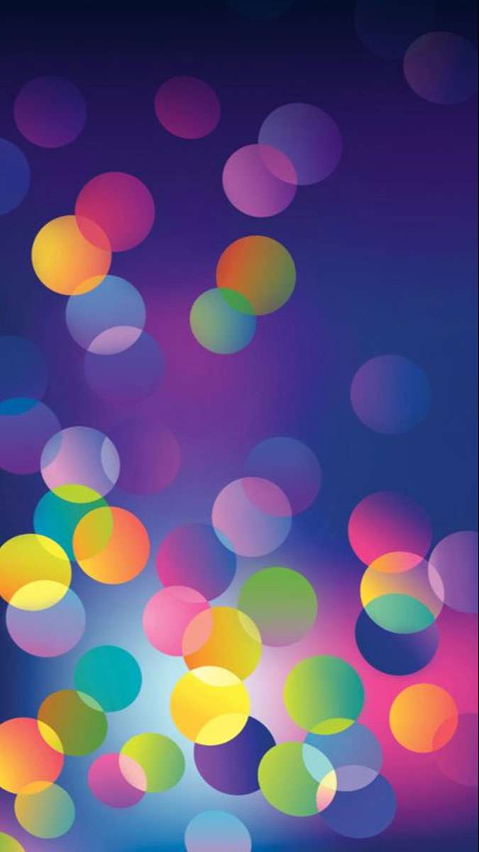 Hình nền bokeh sắc màu sống động, độ phân giải 1080x1920, chất lượng HD, tạo cảm giác huyền ảo và sáng tạo.