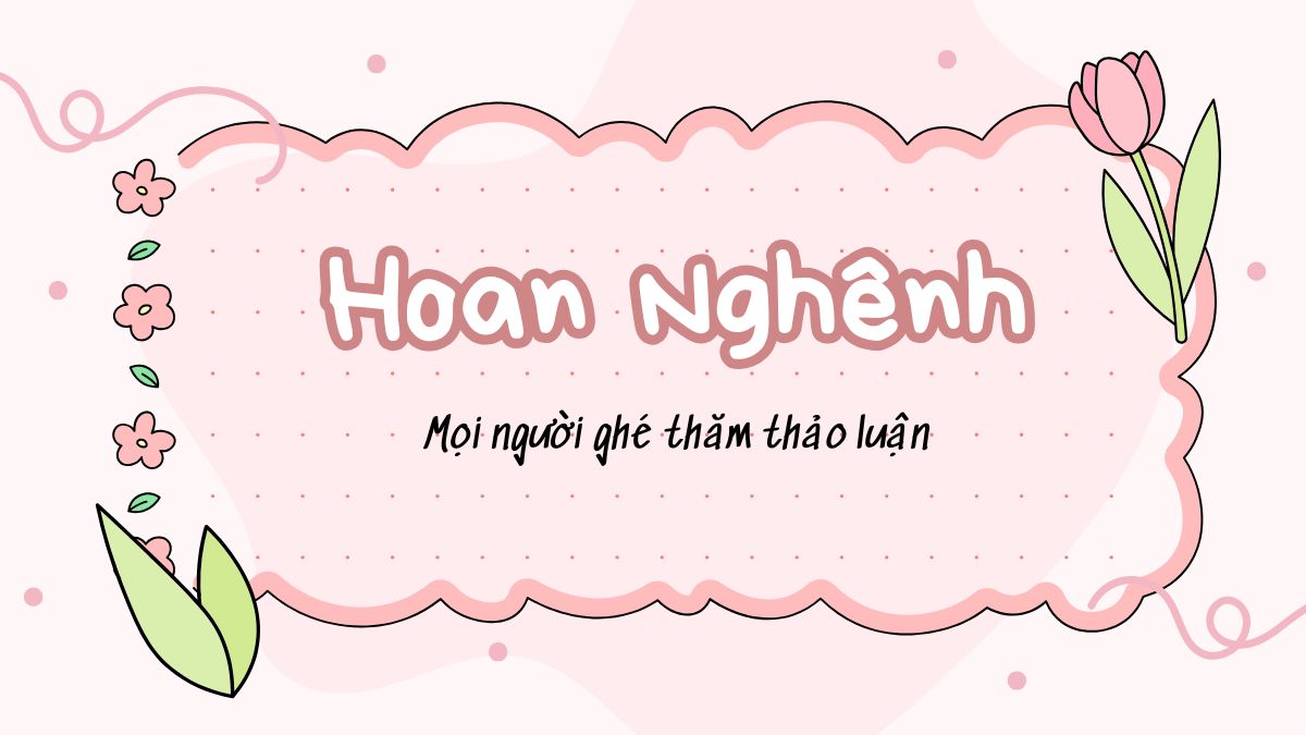 Hình nền slide mở đầu powerpoint cute