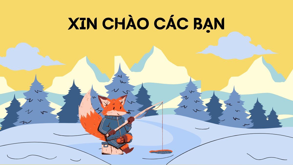 hinh-nen-slide-mo-dau-powerpoint-49 Cáo dễ thương câu cá trên nền tuyết, phong cảnh núi tuyết, độ phân giải 1080x1920, ảnh nền HD.