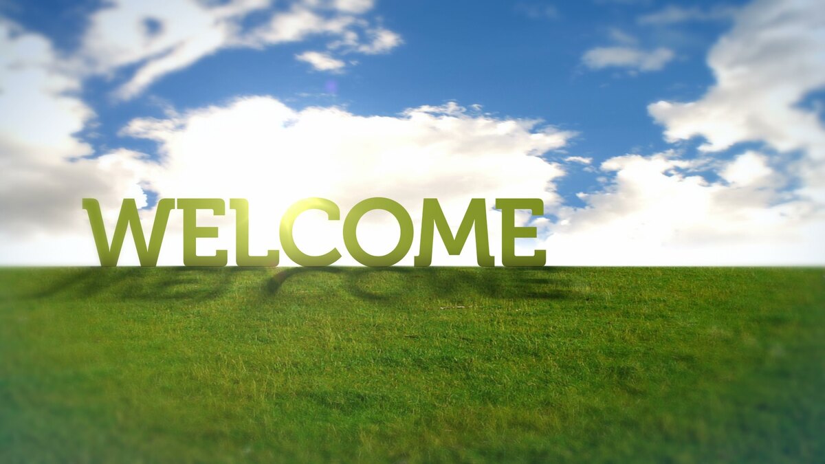 hinh-nen-slide-mo-dau-powerpoint-71 Bức ảnh hình nền chữ "Welcome" trên nền cỏ xanh, độ phân giải 675x1200, chất lượng HD, tạo cảm giác chào đón.