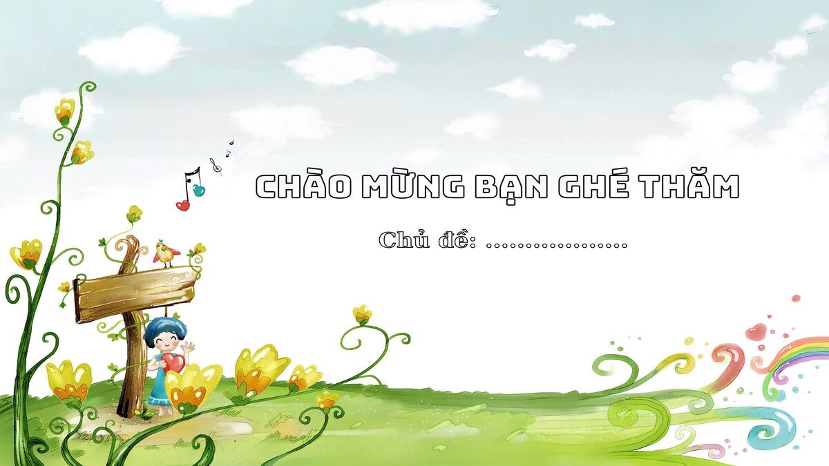 hinh-nen-slide-mo-dau-powerpoint-9 Hình nền chào mừng với phong cảnh hoạt hình vui nhộn, độ phân giải 1080x1920, chất lượng HD, chủ đề thiên nhiên.