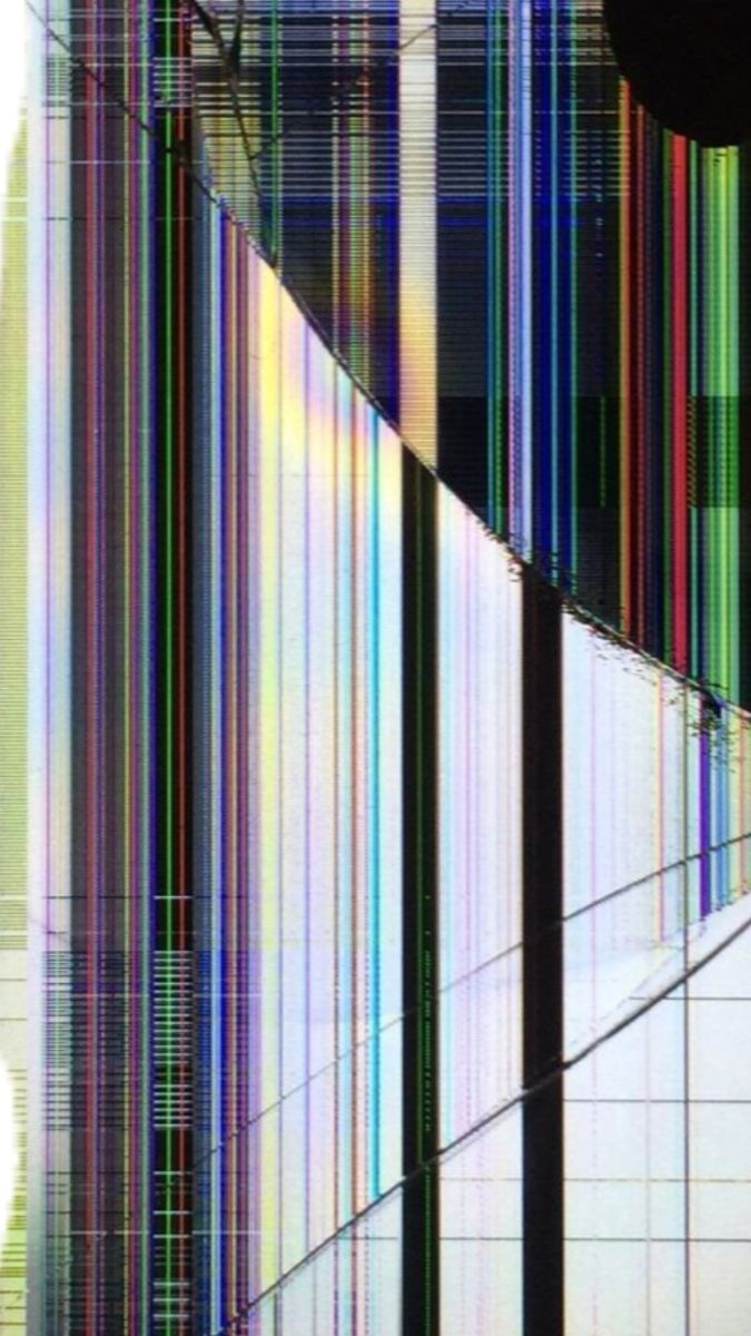 Hình nền nghệ thuật nhiễu màu sắc, độ phân giải 1080x1920, chất lượng HD, tạo điểm nhấn độc đáo cho màn hình.