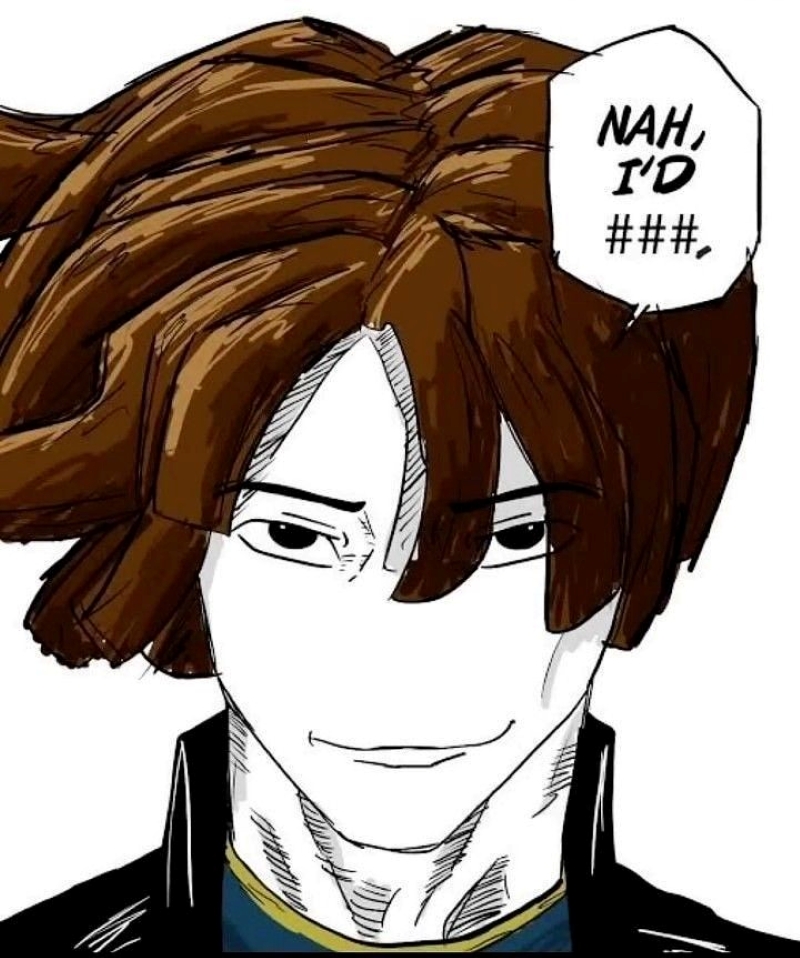 Hình nền anime ấn tượng, nhân vật tóc nâu cười tinh nghịch, độ phân giải 1080x1920, chất lượng HD.