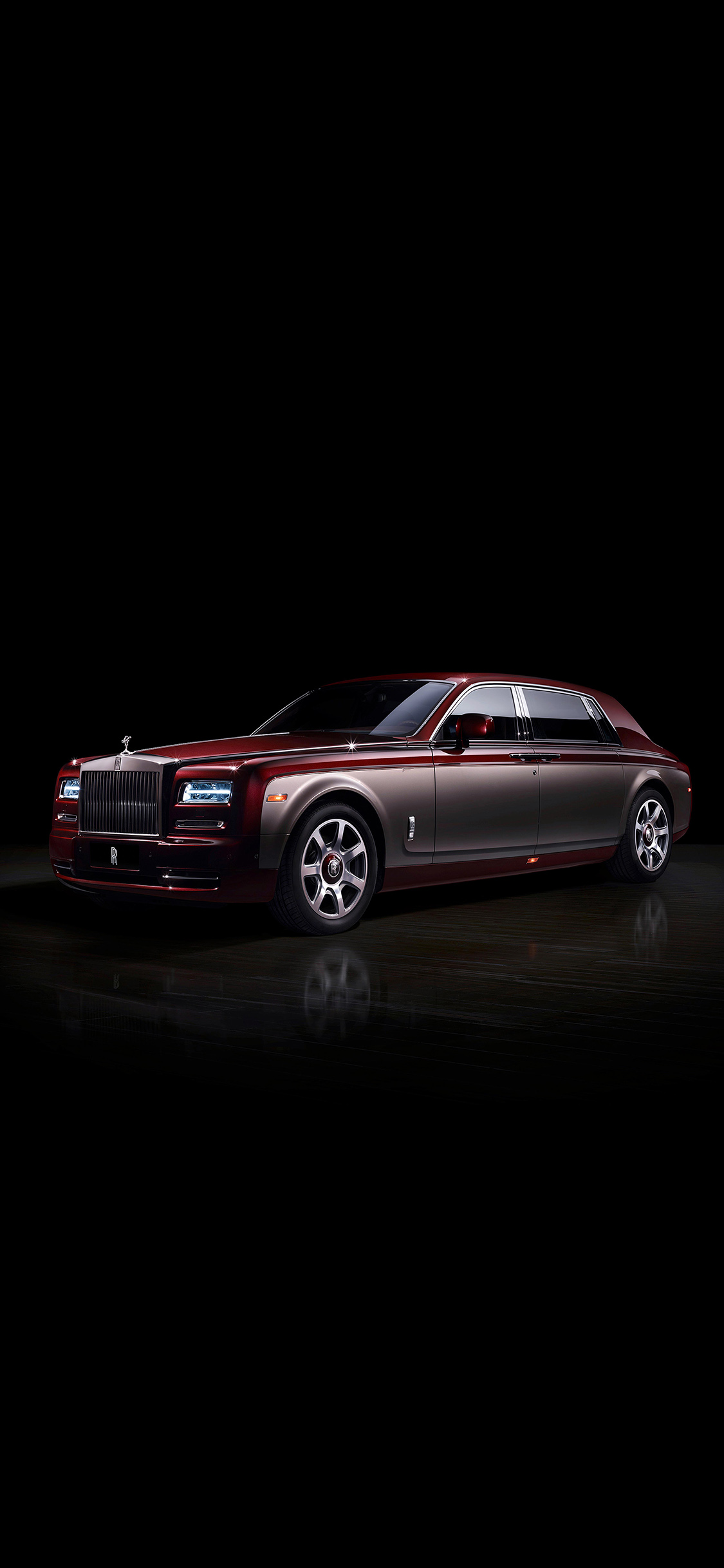 papers co aj85 rolls royce pinnacle phantom dark car iphone x wallpaper