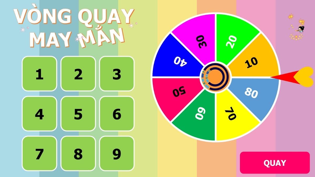 Hình nền vòng quay may mắn đầy màu sắc, độ phân giải 1080x1920, chất lượng HD, tạo cảm giác hứng khởi.