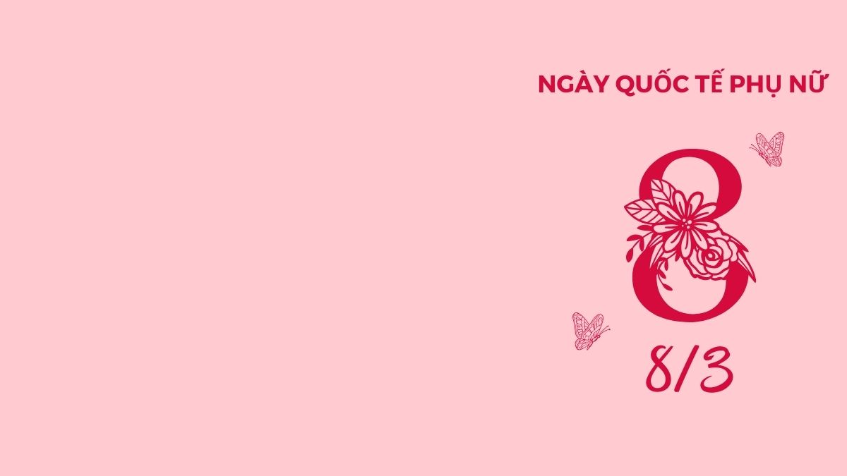 powerpoint-8-3-89 Hình nền Ngày Quốc tế Phụ nữ 8/3, thiết kế hoa và bướm, tông hồng, kích thước 675x1200, chất lượng HD.