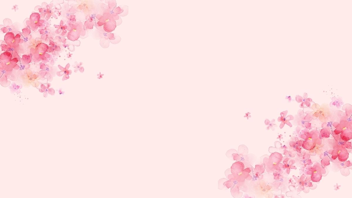 powerpoint-8-3-92 Hình nền hoa màu nước hồng trên nền pastel, độ phân giải 1080x1920, chất lượng HD, phong cách nghệ thuật tinh tế.