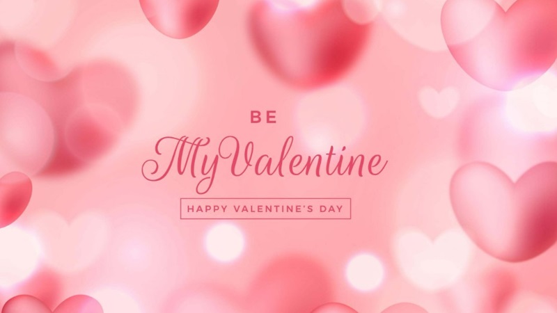 Hình nền Valentine với chủ đề trái tim hồng, độ phân giải 1080x1920, chất lượng HD, lãng mạn và thu hút.
