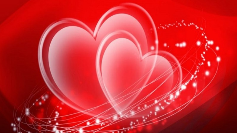 Hình nền trái tim đỏ lãng mạn, độ phân giải 1080x1920 HD, phù hợp cho ngày Valentine, tình yêu.