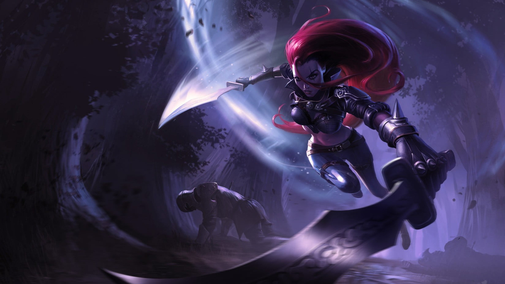 Nhân vật nữ chiến binh trong rừng tối, hình nền game ấn tượng, độ phân giải 1080x1920, chất lượng HD.