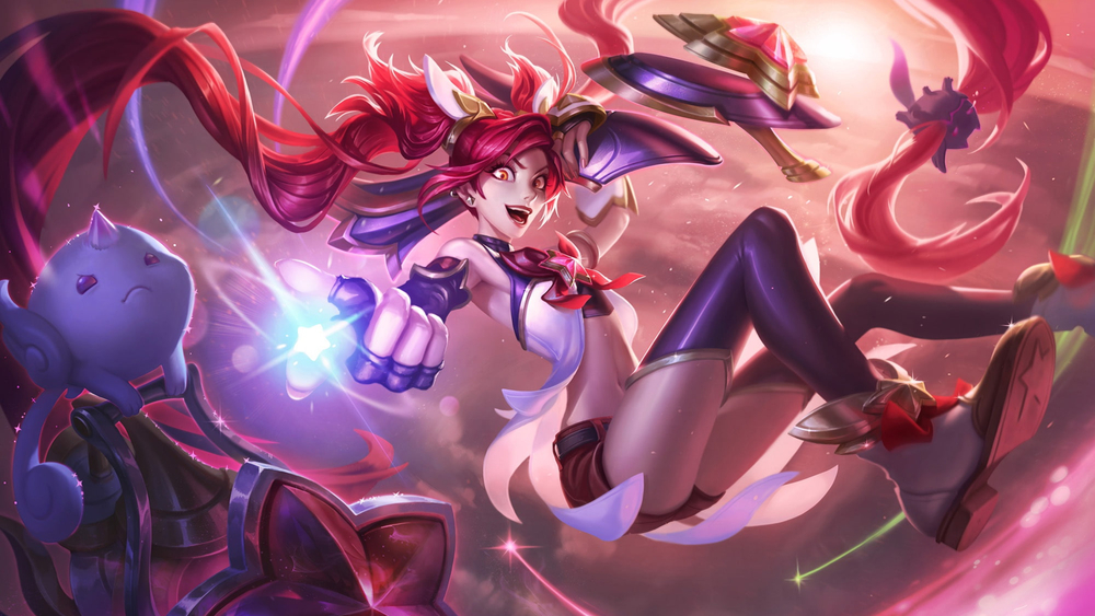 Tạo hình nhân vật anime sống động trong không gian ma thuật, độ phân giải 1080x1920, chất lượng HD.