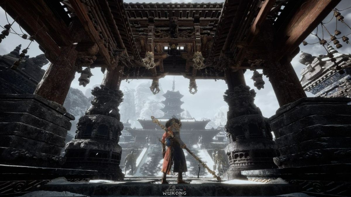 Hình nền game cổ trang với kiến trúc cổ điển, chất lượng HD, độ phân giải 1080x1920, tạo cảm giác huyền bí và hấp dẫn.